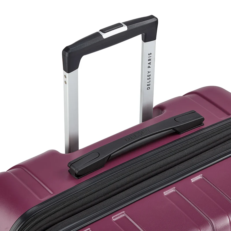 DELSEY Paris  maxence 70 cm 4 double wheeled expandable check-in trolley case - purple  | Best Price UAE